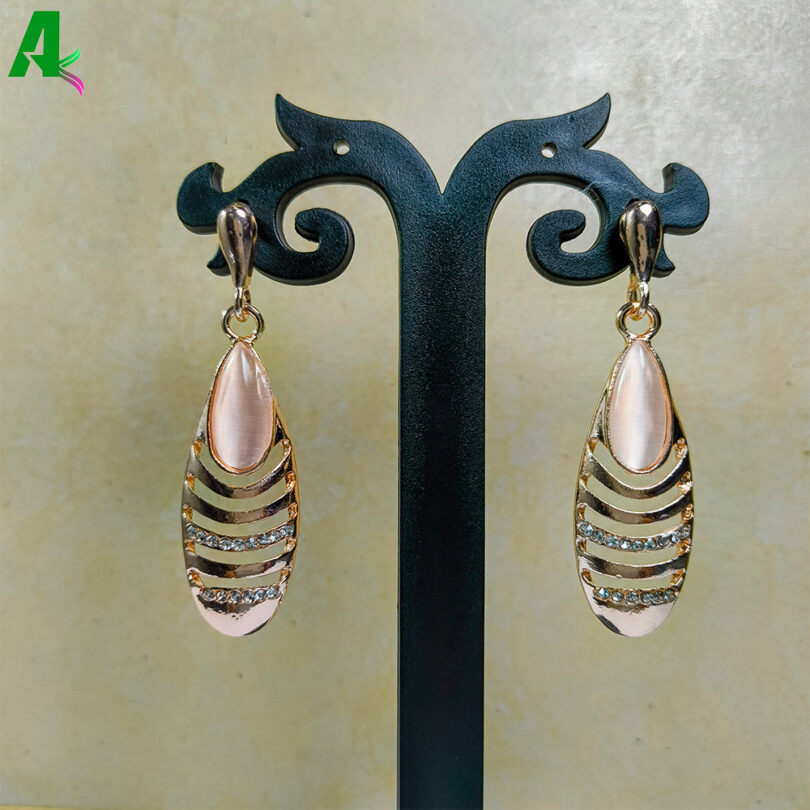 Oval Shaped Earrings For Girls & Women's,