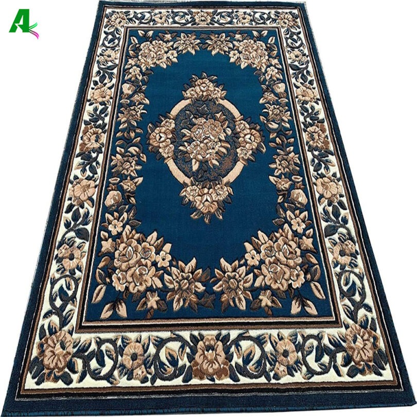 Carpet Thick & Soft Hand Embossed Cutting Beautiful Carpets for Living Room Bedroom & Drawing Room & Home Floor and Hall Washable Rugs Approx 6 X 7.5 Feet Color Multi